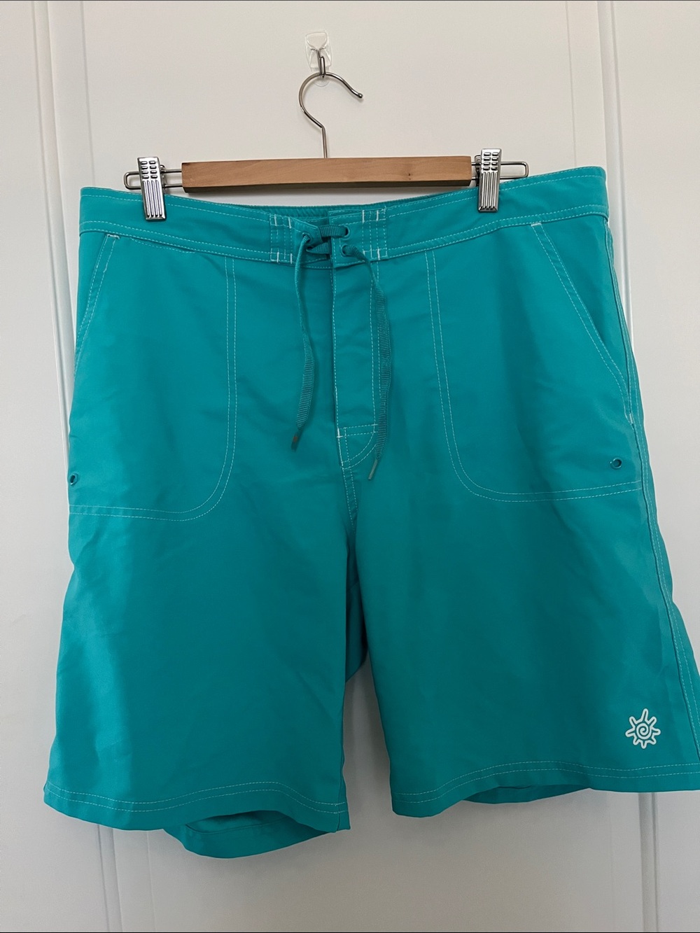 UVSkins Turquoise blue women’s Board shorts Swim Performance Boardshorts  XL